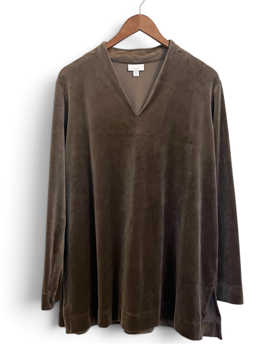 J. Jill Brown V-Neck Tunic